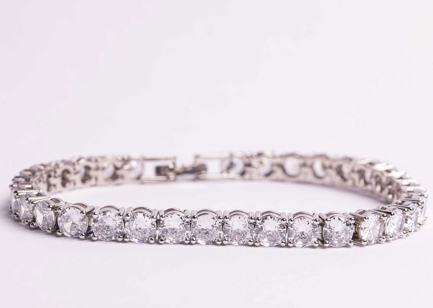 Clementine Tennis Crystal Bridal Bracelet